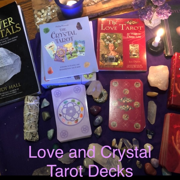 Tarot&Oracle Reading+Comes W/ Succulents, White Sage, a gem,homemade soap&more - Picture 5 of 13